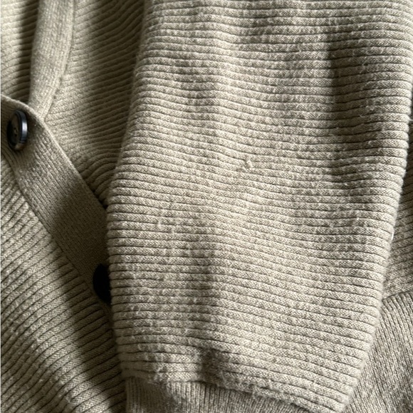 Sage Green Small Button Up Cardigan - Picture 3 of 3